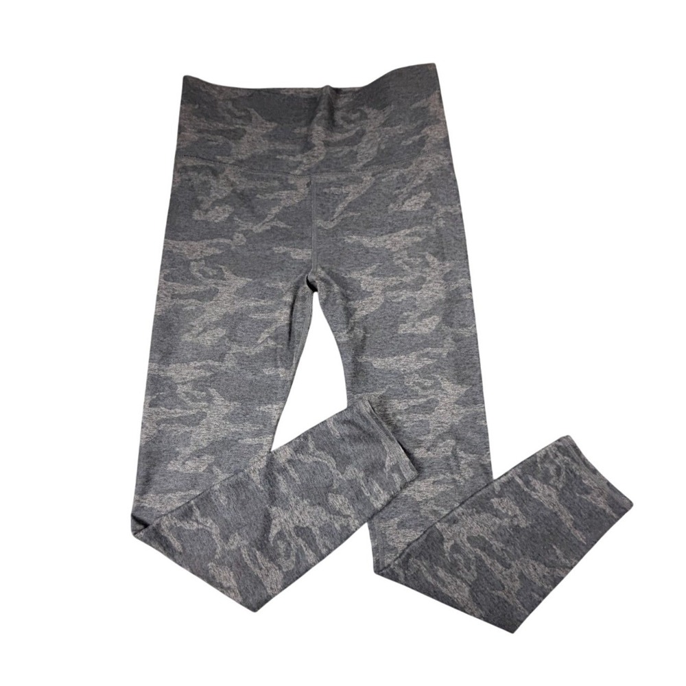 Vuori Clean Elevation Leggings M Gray Camo‎ High Rise Athleisure Yoga Workout